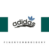 Adidas 3 Embroidery Design - FineryEmbroidery