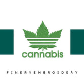 Adidas Green Embroidery Design - FineryEmbroidery