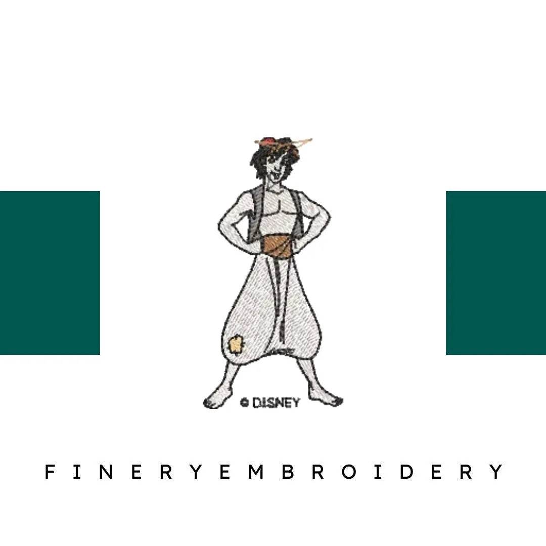 Aladin - Pack of 43 Designs - Embroidery Design - FineryEmbroidery