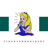 Alice in Wonderland - Pack of 24 Designs - Embroidery Design - FineryEmbroidery