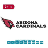 Arizona Cardinals 3 : Embroidery Design - FineryEmbroidery
