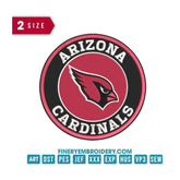 Arizona Cardinals 6 : Embroidery Design - FineryEmbroidery