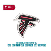 Atlanta Falcons 1 : Embroidery Design - FineryEmbroidery