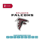 Atlanta Falcons 2 : Embroidery Design - FineryEmbroidery