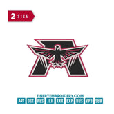 Atlanta Falcons 4 : Embroidery Design - FineryEmbroidery