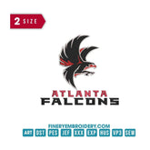 Atlanta Falcons 6 : Embroidery Design - FineryEmbroidery