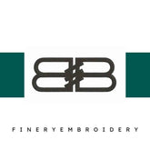 Balenciaga Mirror Embroidery Design - FineryEmbroidery