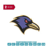 Baltimore Ravens 5 : Embroidery Design - FineryEmbroidery
