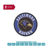 Baltimore Ravens 6 : Embroidery Design - FineryEmbroidery