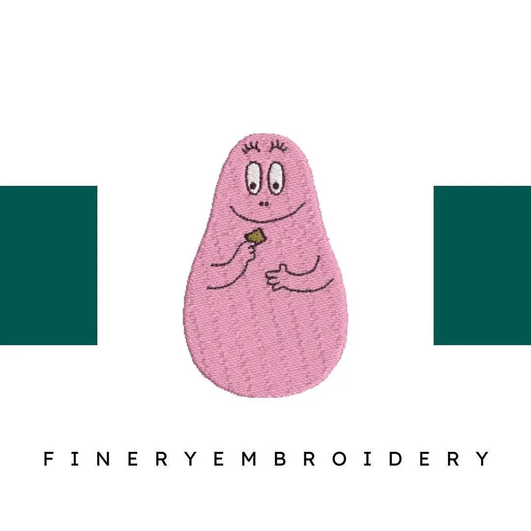 Barbapapa - Pack of 11 Designs - Embroidery Design - FineryEmbroidery