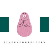 Barbapapa - Pack of 11 Designs - Embroidery Design - FineryEmbroidery