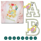 Songbird Melody Alphabet Appliqué Set