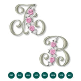 Romantic Rose Script Alphabet Embroidery Set