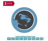 Carolina Panthers 2 : Embroidery Design - FineryEmbroidery