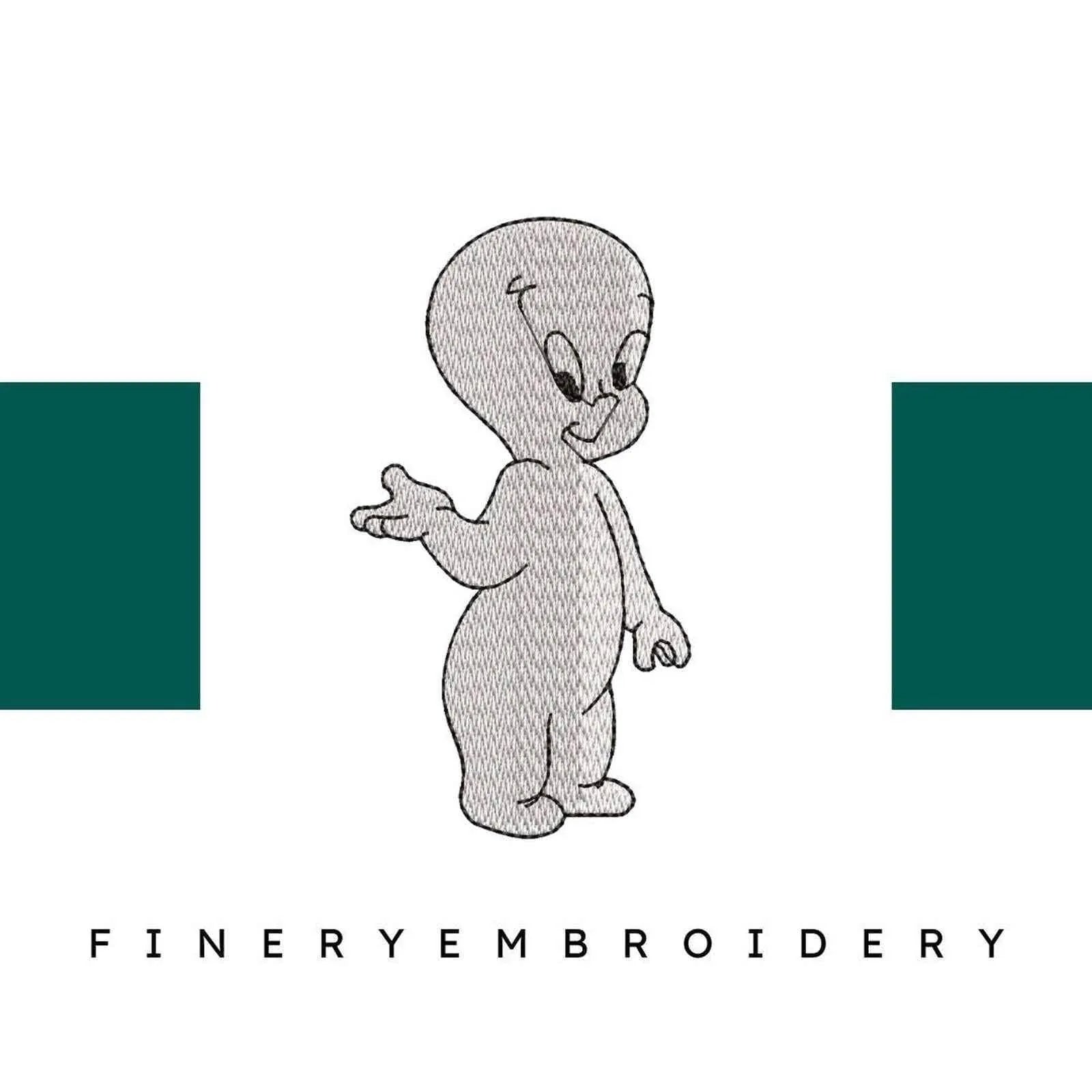 Casper the Friendly Ghost - Pack of 33 Designs Embroidery Design