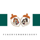 Chip 'n' Dale - Pack of 11 Designs Embroidery Design