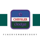 Chrysler Dodge - Embroidery Design