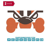 Cleveland Browns 7 : Embroidery Design - FineryEmbroidery