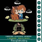 Country Elegance Embroidery Designs: A Touch of Rustic Charm - FineryEmbroidery