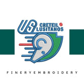 Creteil Football Team: Embroidery Design - FineryEmbroidery