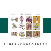 Diddl - Pack of 69 Designs - Embroidery Designs - FineryEmbroidery