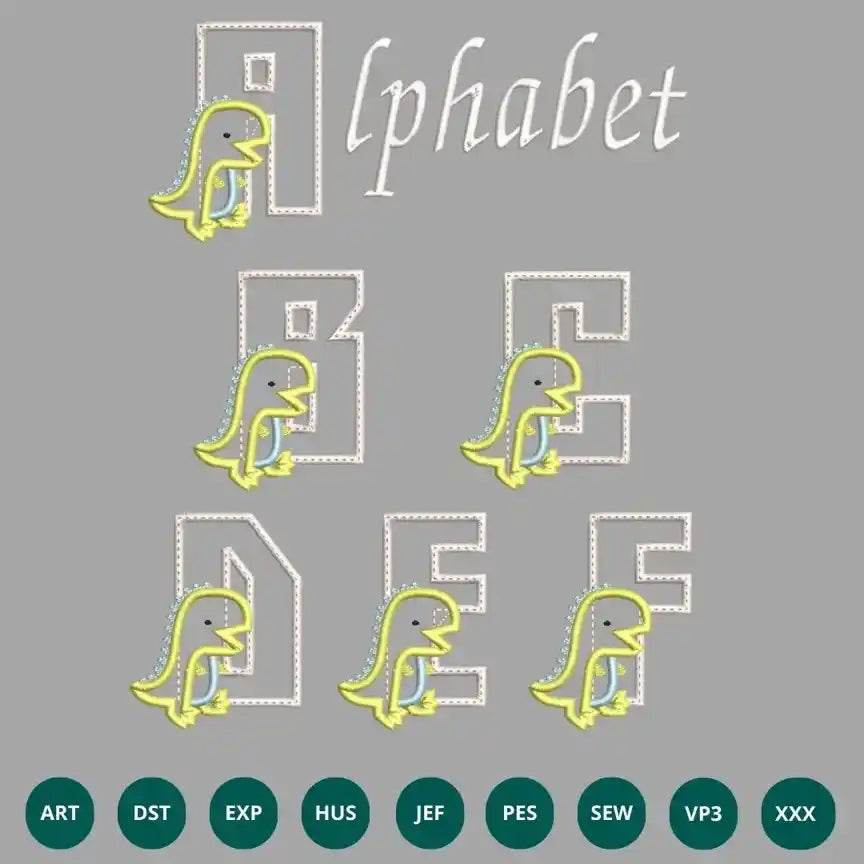 Dino_Alphabet_Applique_A_to_Z