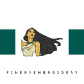 Disney Princess - Pack of 40 Designs - Embroidery Design - FineryEmbroidery