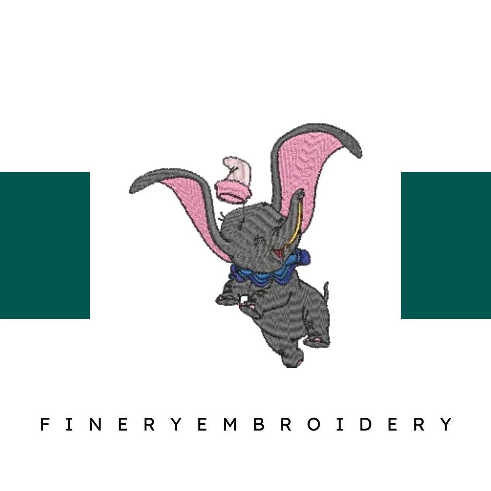 Dumbo - Pack of 19 Designs - Embroidery Design - FineryEmbroidery