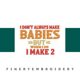 Fathers-Day-Funny - Father Embroidery Design - FineryEmbroidery