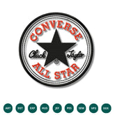 Converse Chuck Taylor Embroidery Design