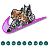 Killer Queen Embroidery Design – Explosive Precision