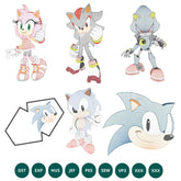Ultimate Sonic Embroidery Design Pack