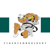 Garfield 25 - Embroidery Design - FineryEmbroidery