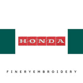 Honda Logo Embroidery Design