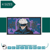 Jujutsu Kaisen Satoru Gojo - Anime - Embroidery Design - FineryEmbroidery