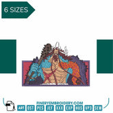 Kaido One Piece - Animé  - Embroidery Design - FineryEmbroidery