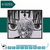 Kurapika Incons Hunter X - Animé  - Embroidery Design - FineryEmbroidery