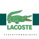 Lacoste Logo Embroidery Designs for Custom Apparel
