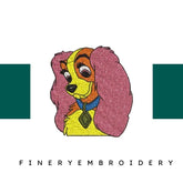 Lady and the Tramp - Pack of 19 Designs - Embroidery Design - FineryEmbroidery