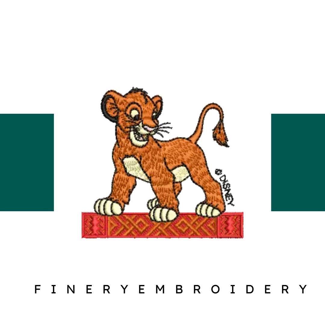 Lion King - Pack of 10 Designs - Embroidery Design - FineryEmbroidery