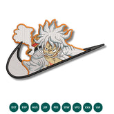 NIKE | Luffy 5 Gear | One Piece - Embroidery Design