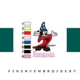 MICKEY MINNIE 043 - Embroidery Design - FineryEmbroidery