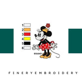 MICKEY MINNIE 058 - Embroidery Design - FineryEmbroidery