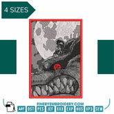 Madara Uchiha Naruto  - Animé  - Embroidery Design - FineryEmbroidery