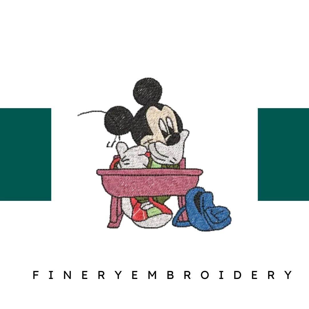 Mickey and Pals- Pack of 20 Designs - Embroidery Design - FineryEmbroidery
