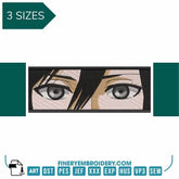 Mikasa Ackerman | Attack on Titan - Animé  - Embroidery Design - FineryEmbroidery