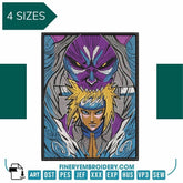 Minato Namikaze | Naruto - Animé  - Embroidery Design - FineryEmbroidery