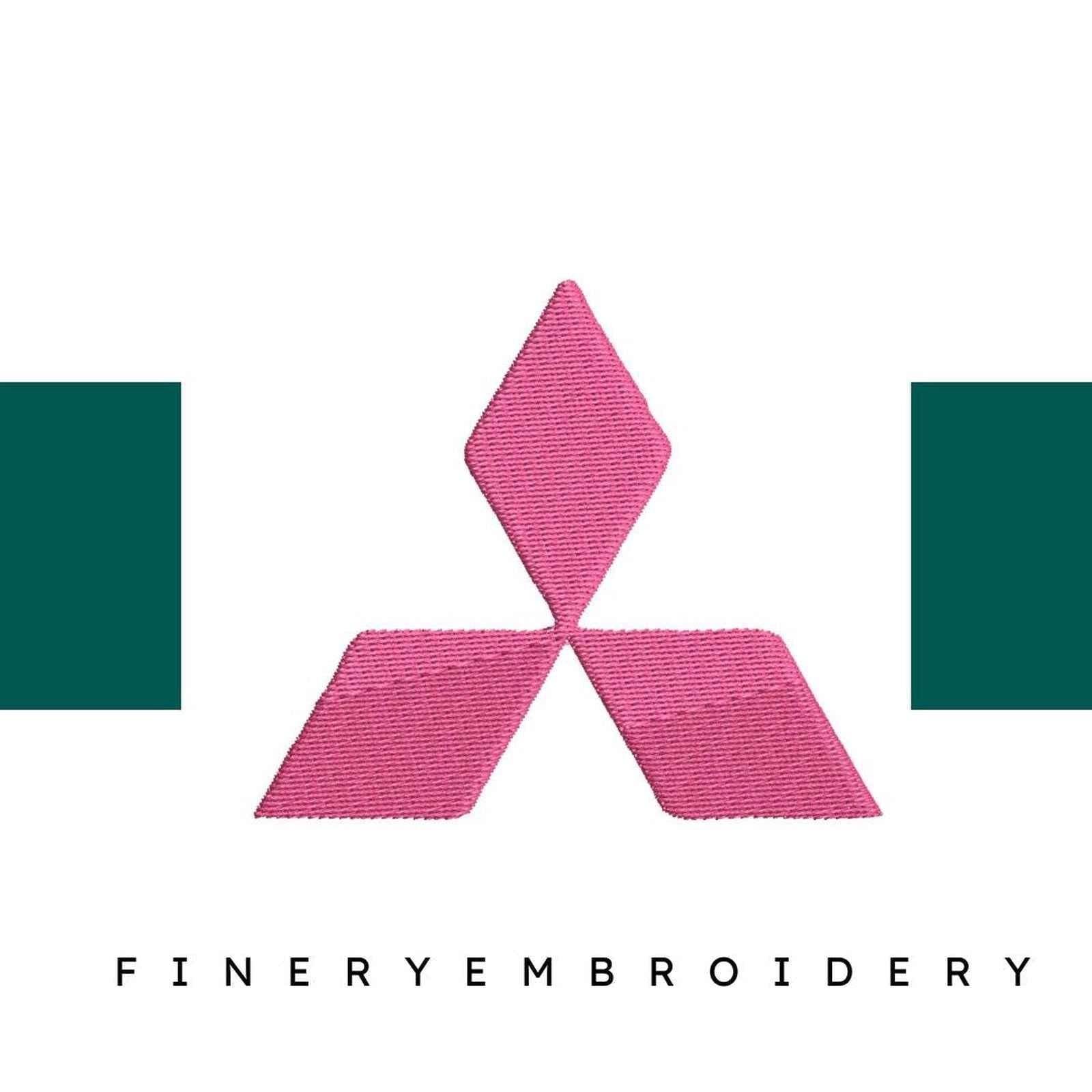 Mitsubishi 2  Embroidery Design
