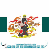 Naruto Pain Ultimate Ninja Blazing - Animé  - Embroidery Design - FineryEmbroidery