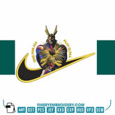 Nike Boku no Hero Academia - Embroidery Design - FineryEmbroidery